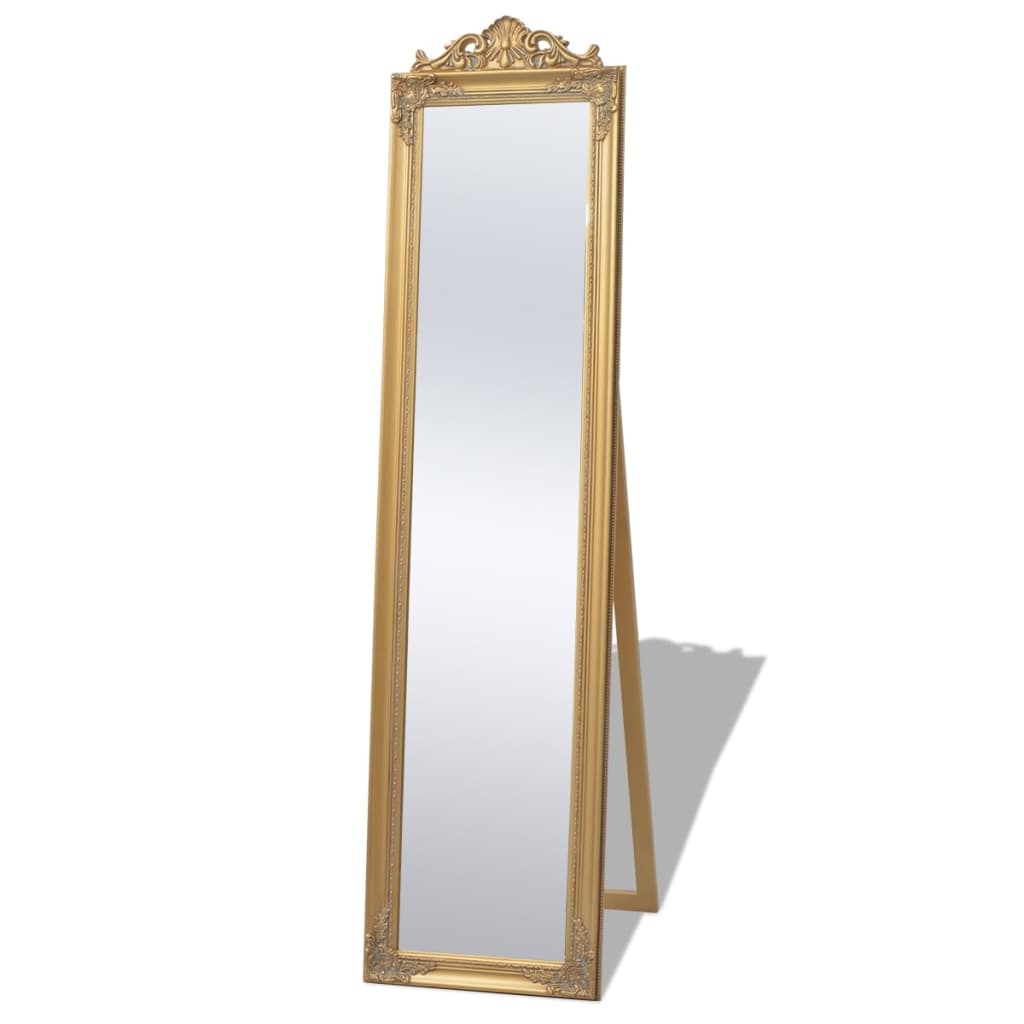 Specchio da Parete Dorato 60x40 cm