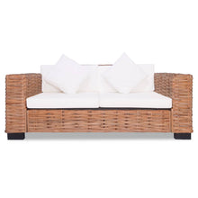 15 Pz Set Sofa in Rattan Naturale