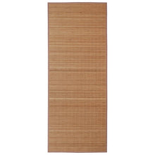 Stuoia Rettangolare Marrone in Bambù 120 x 180 cm