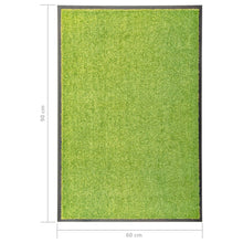 Zerbino Lavabile Verde 60x90 cm